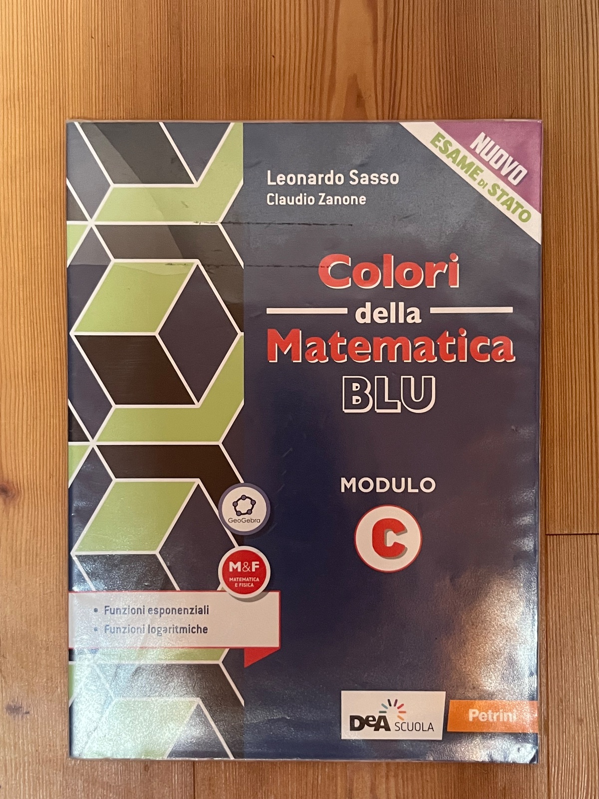 Copertina di Colori della matematica Blu. Modulo C