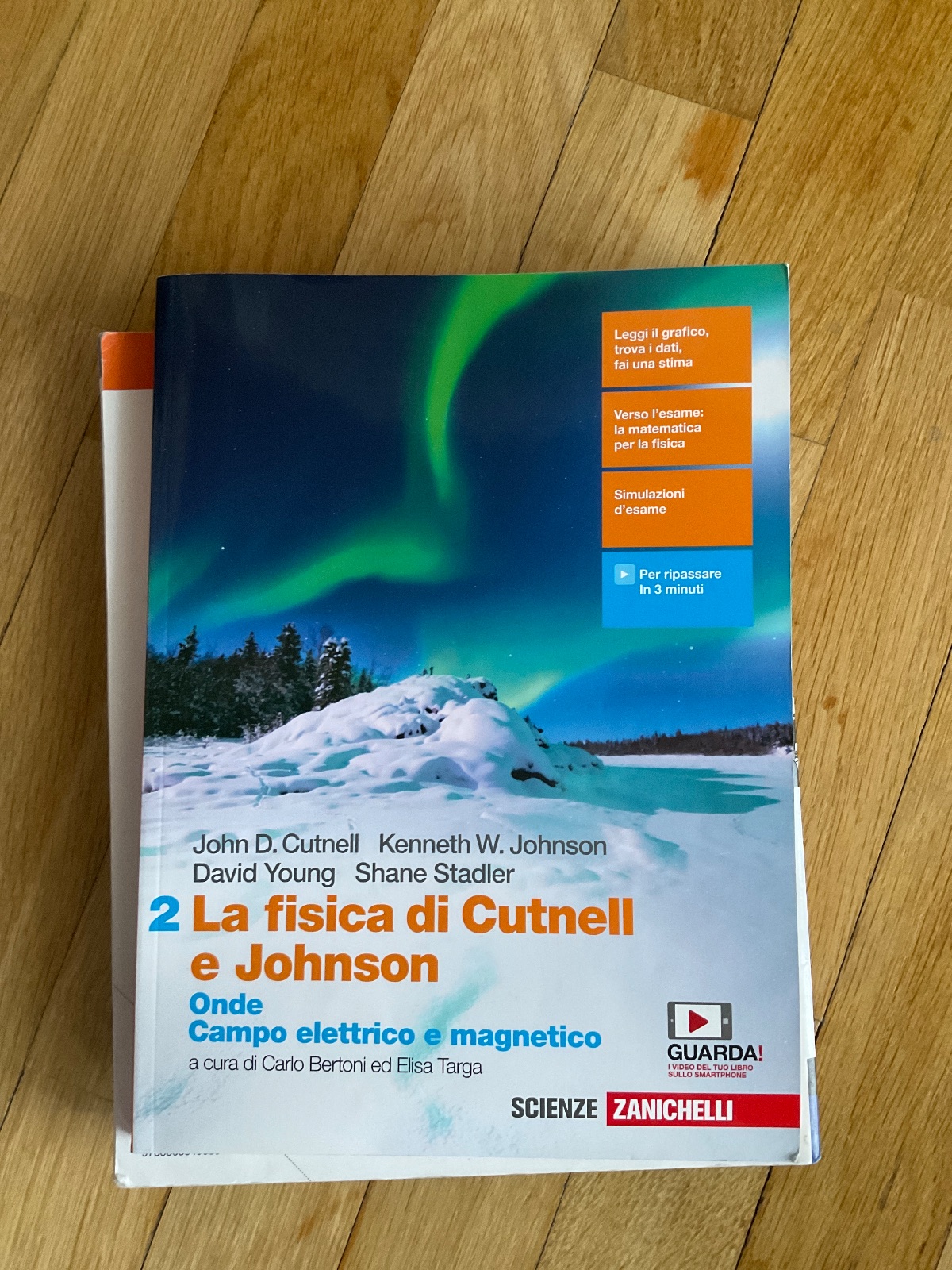 Copertina di La fisica di cutnell e john son