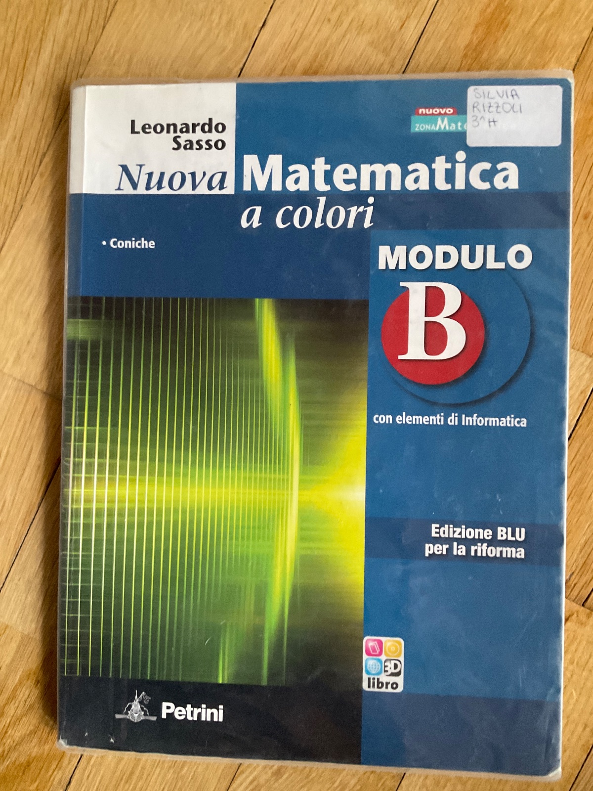 Copertina di nuova matematica a colori modulo B