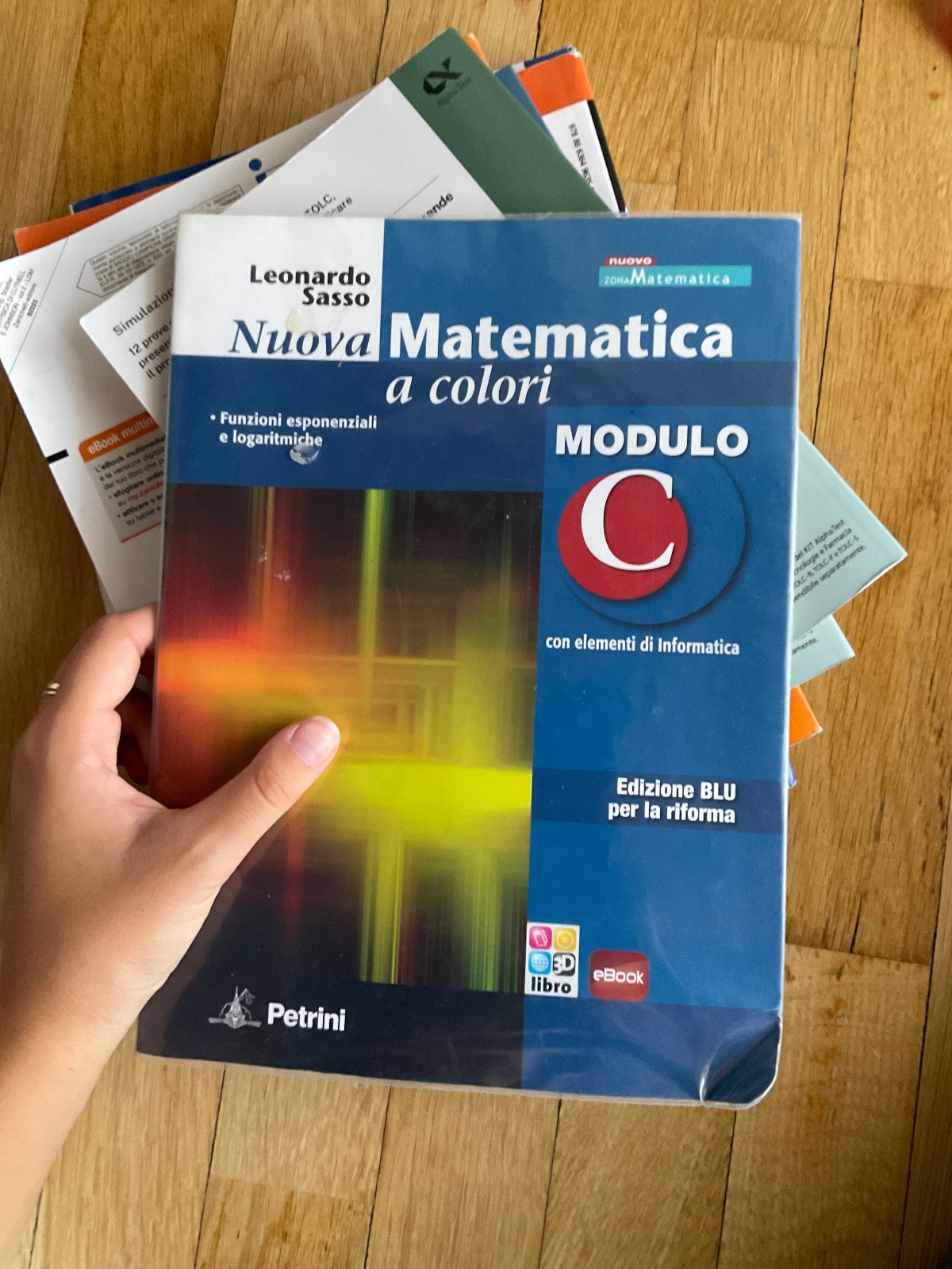 Copertina di Nuova Matematica a colori modulo C