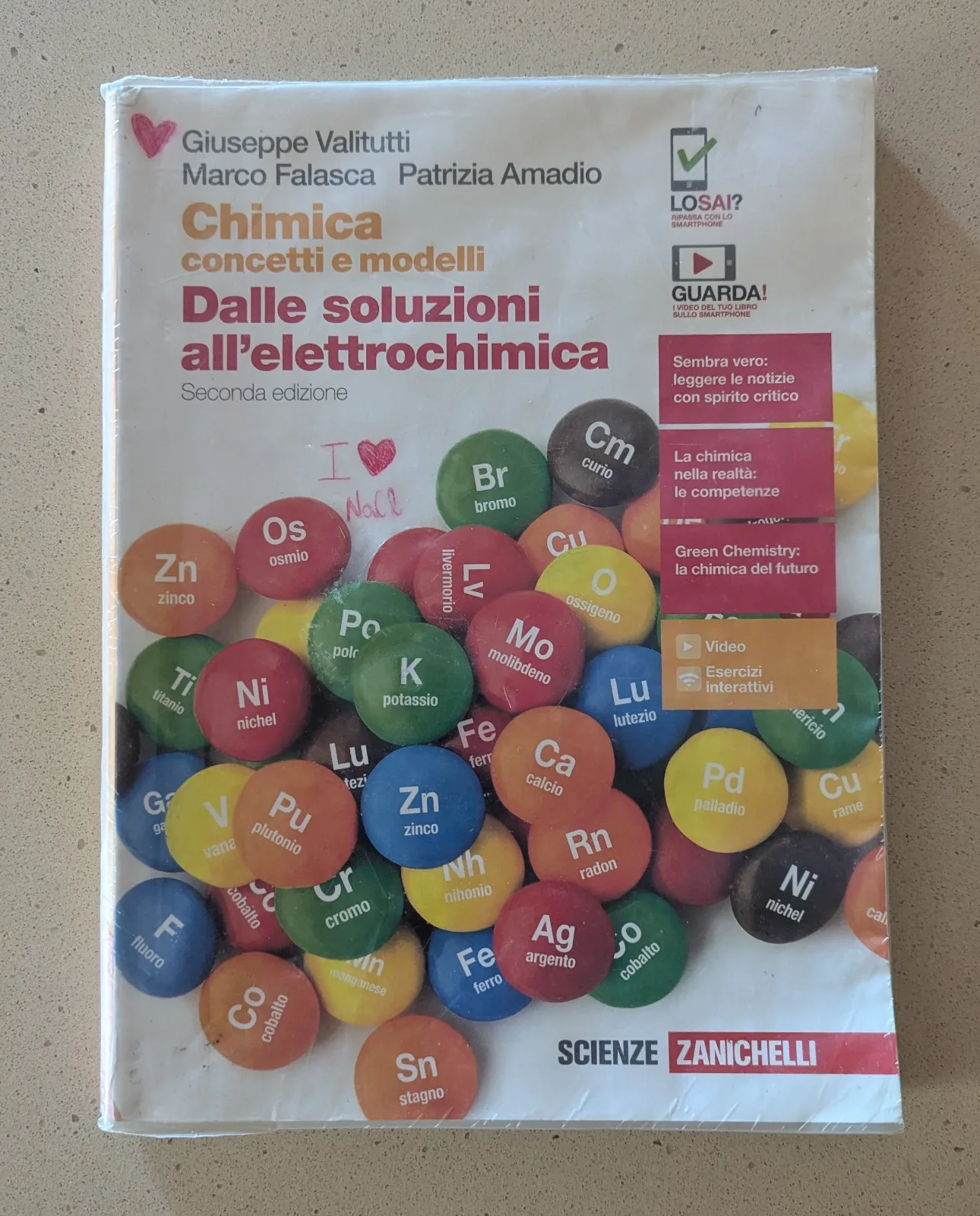 Foto di Chimica concetti e modelli - Dalle soluzioni all'elettrochimica (seconda edizione)