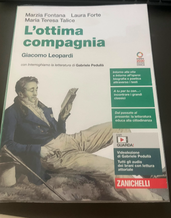 Foto di L’ottima compagnia Giacomo Leopardi