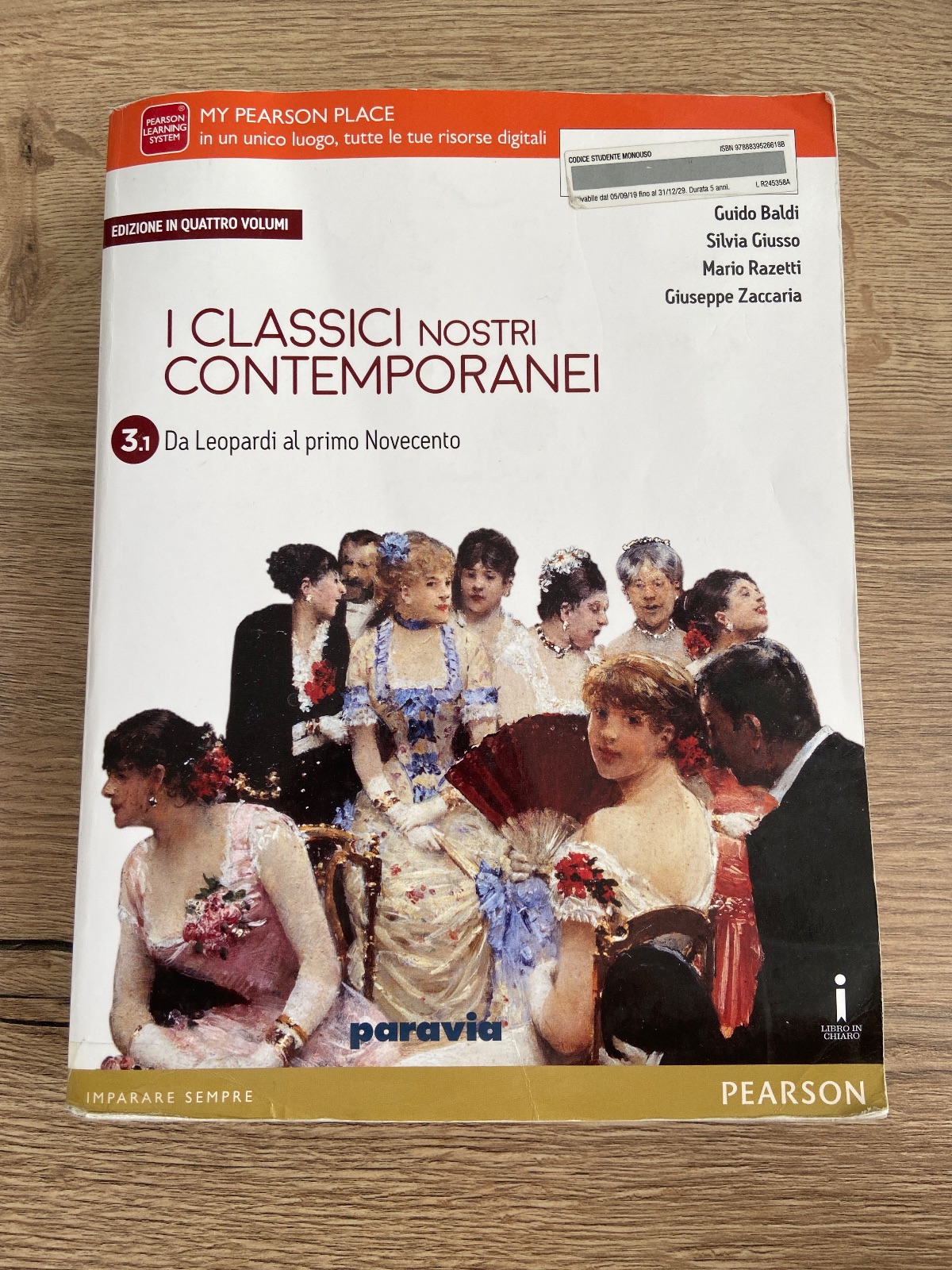 Foto di I classici nostri contemporanei 3.1: da Leopardi al primo Novecento