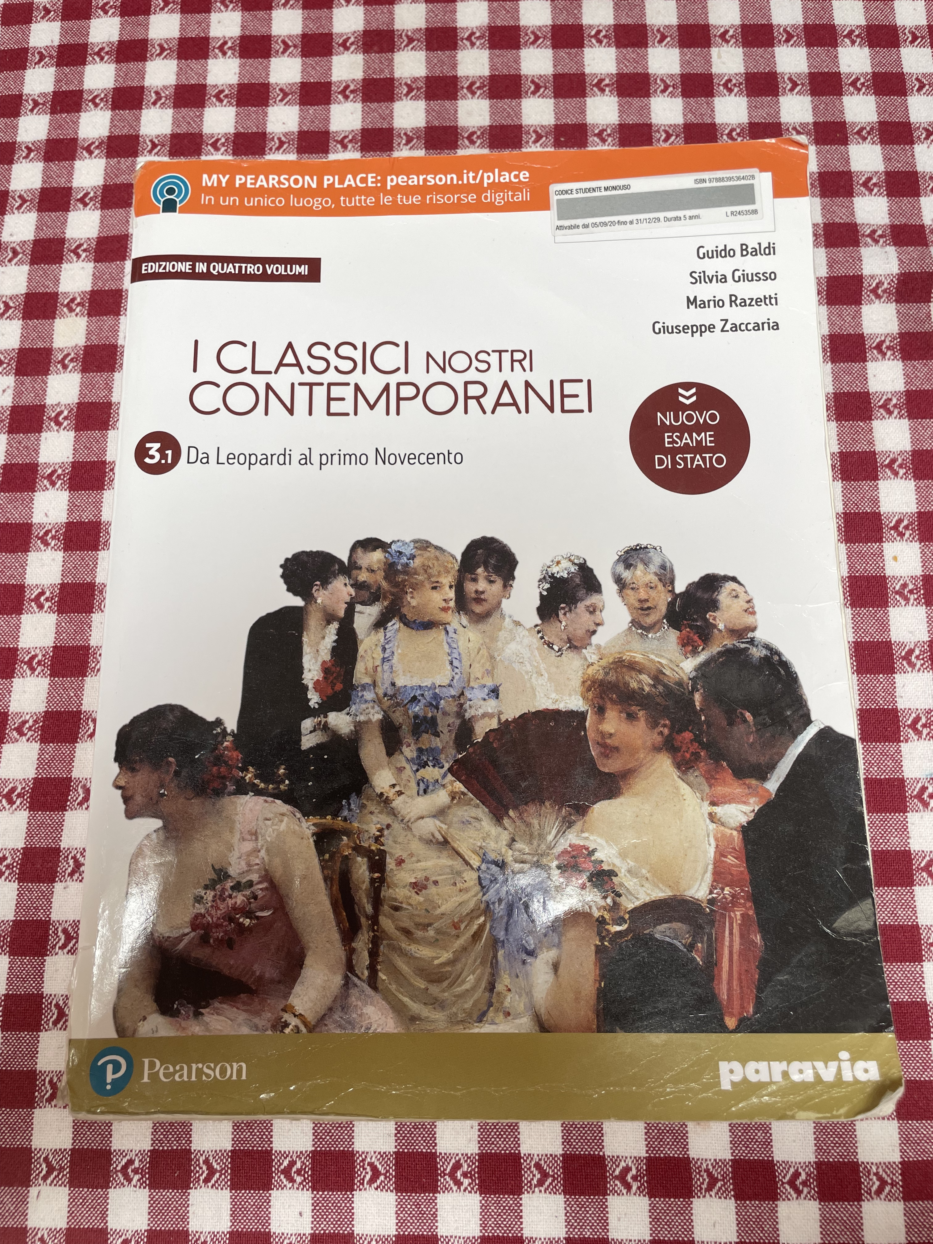 Foto di I CLASSICI NOSTRI CONTEMPORANEI 3/1 EDIZIONE IN QUATTRO VOLUMI NUOVO ESAME DI STATO