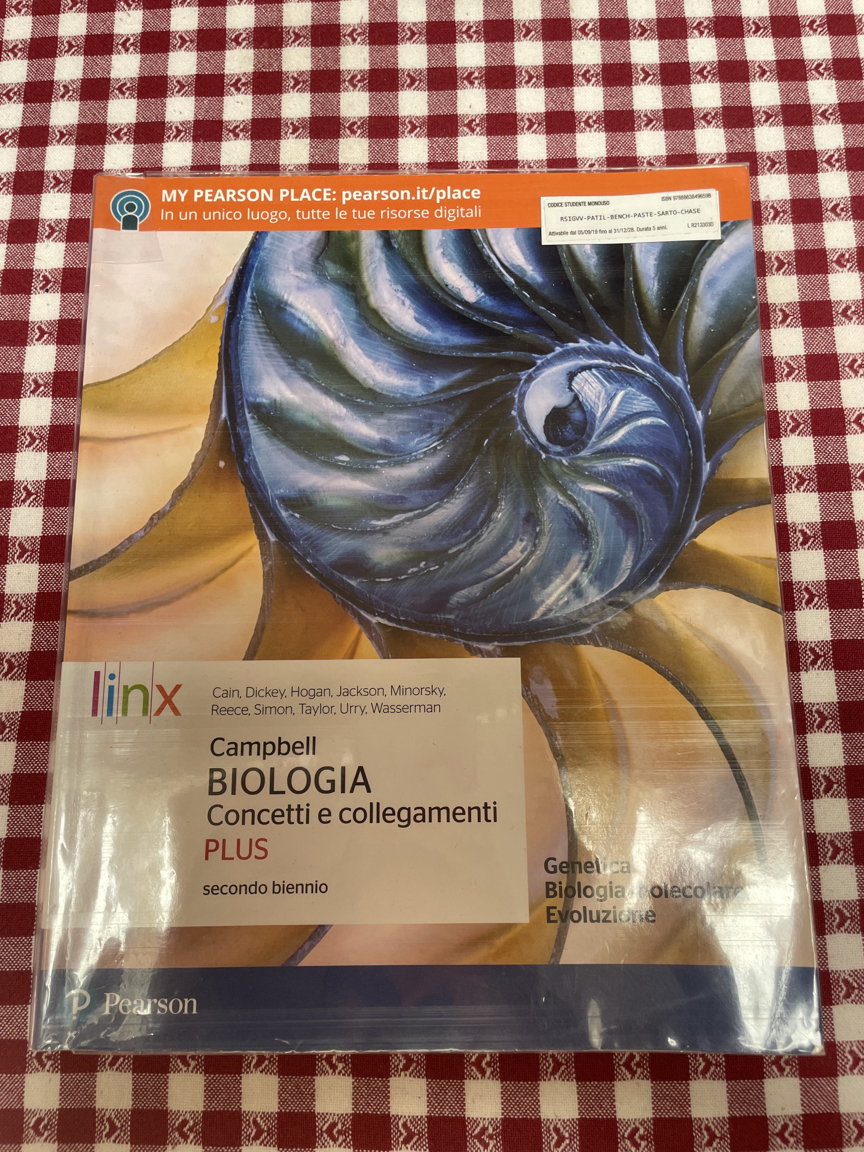 Foto di CAMPBELL. BIOLOGIA. CONCETTI E COLLEGAMENTI PLUS. GENETICA, BIOLOGIA MOLECOLARE